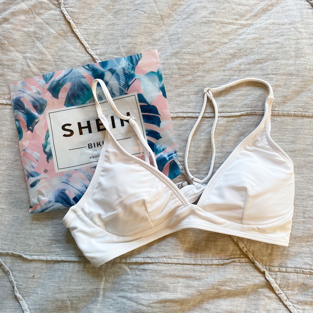 White Bikini Top